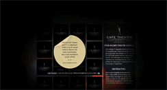 Desktop Screenshot of cafetheatre.xsite.be