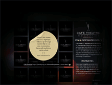 Tablet Screenshot of cafetheatre.xsite.be